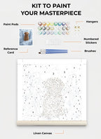 Custom Paint By Numbers Kit