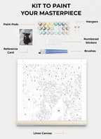 Custom Paint By Numbers Kit