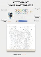 Custom Paint By Numbers Kit
