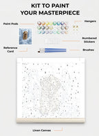Custom Paint By Numbers Kit