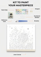 Custom Paint By Numbers Kit