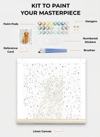 Custom Paint By Numbers Kit
