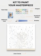 Custom Paint By Numbers Kit