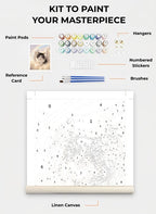 Custom Paint By Numbers Kit