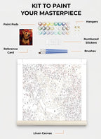 Custom Paint By Numbers Kit
