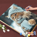 Winter Coffee Paint By Numbers Kit