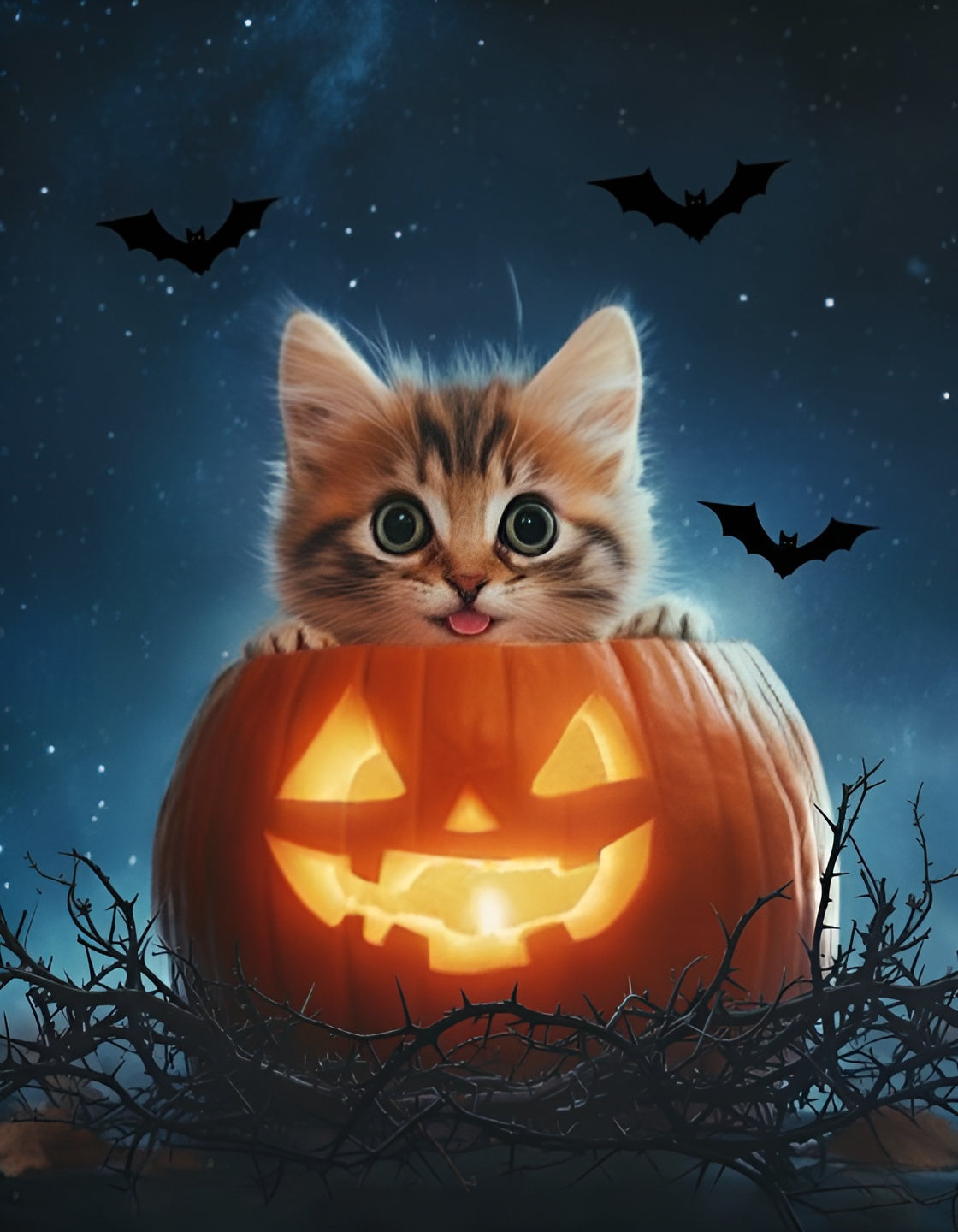 Pumpkin Glow Mischief