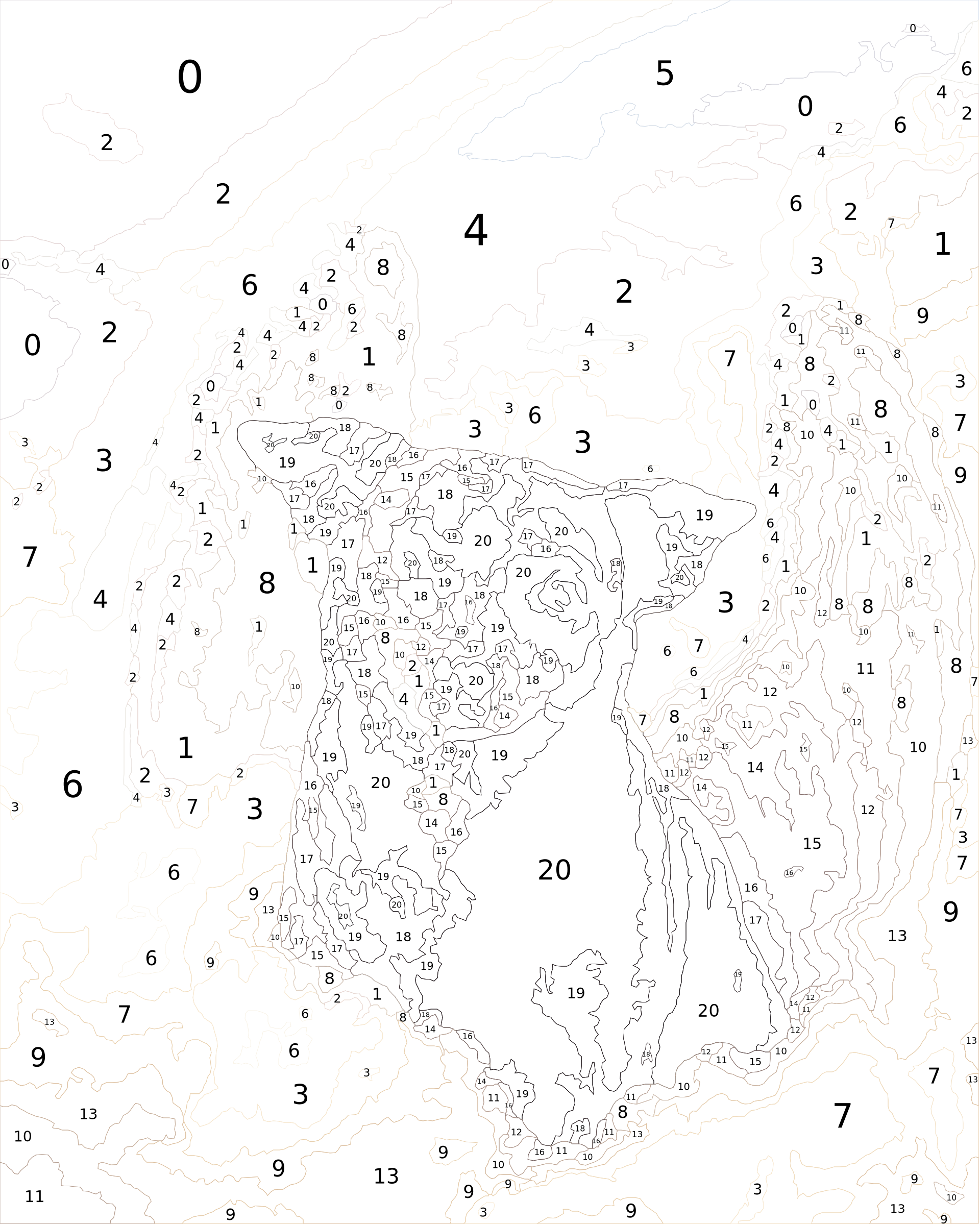 Custom Paint By Numbers Kit