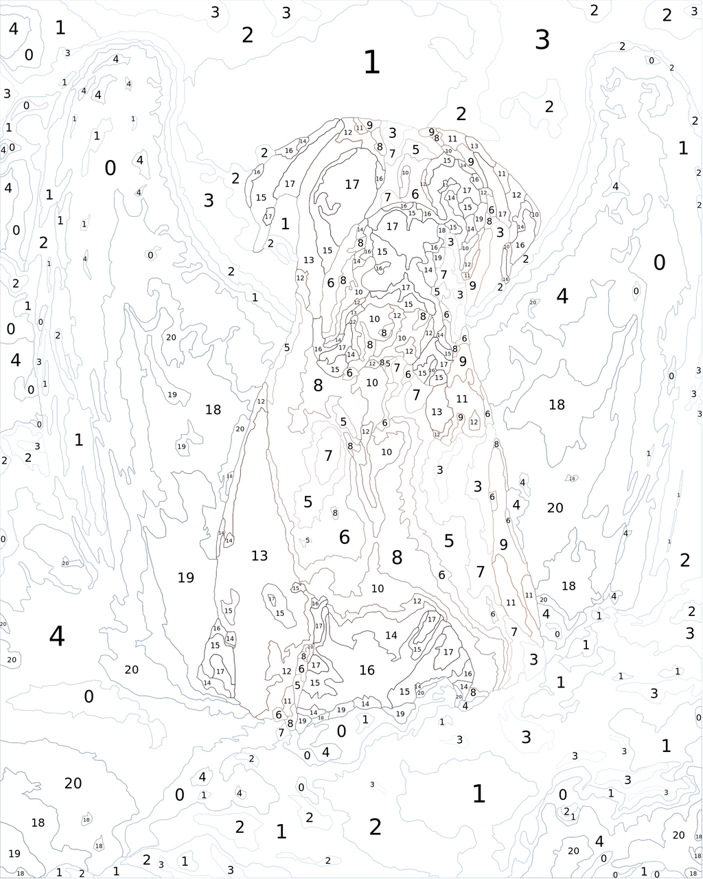 Custom Paint By Numbers Kit
