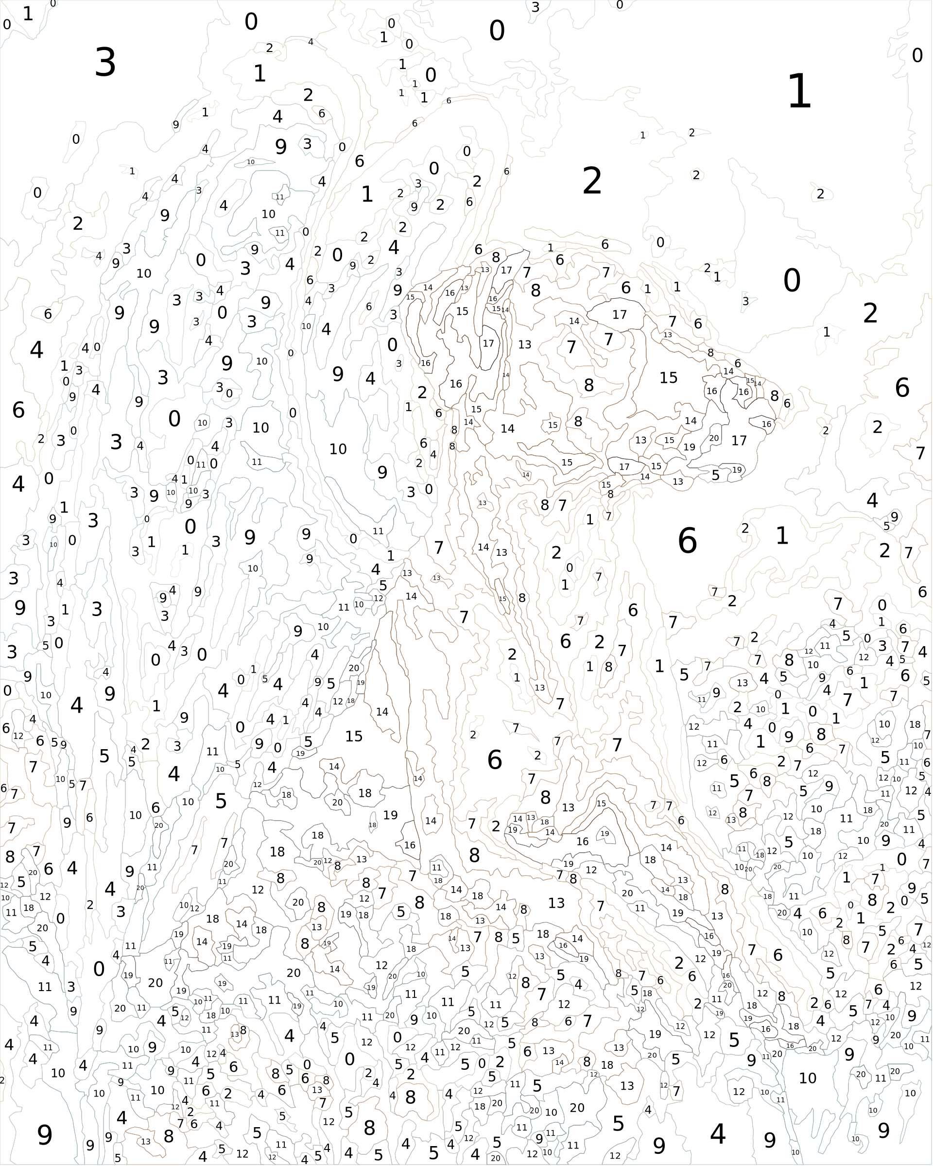 Custom Paint By Numbers Kit