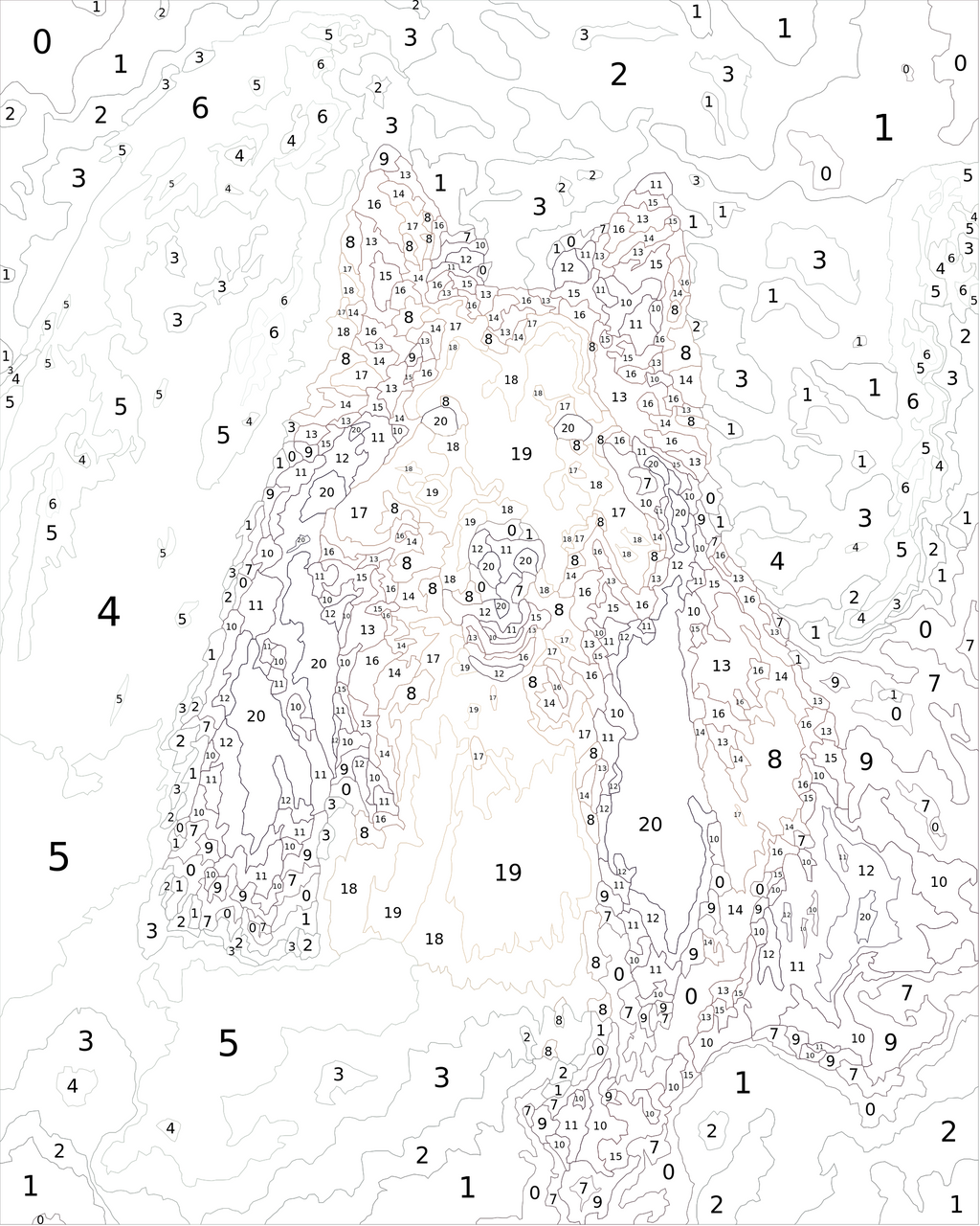 Custom Paint By Numbers Kit