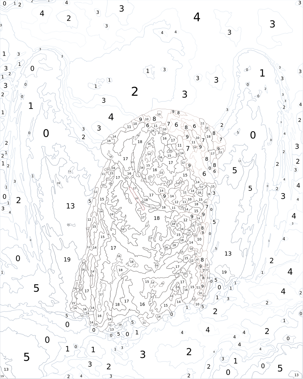 Custom Paint By Numbers Kit