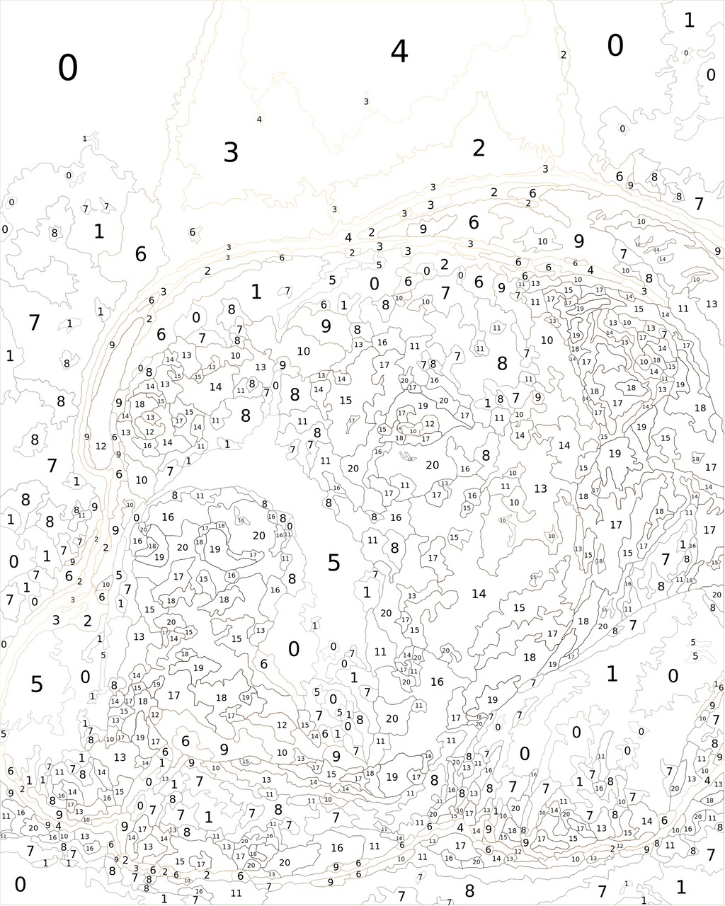 Custom Paint By Numbers Kit