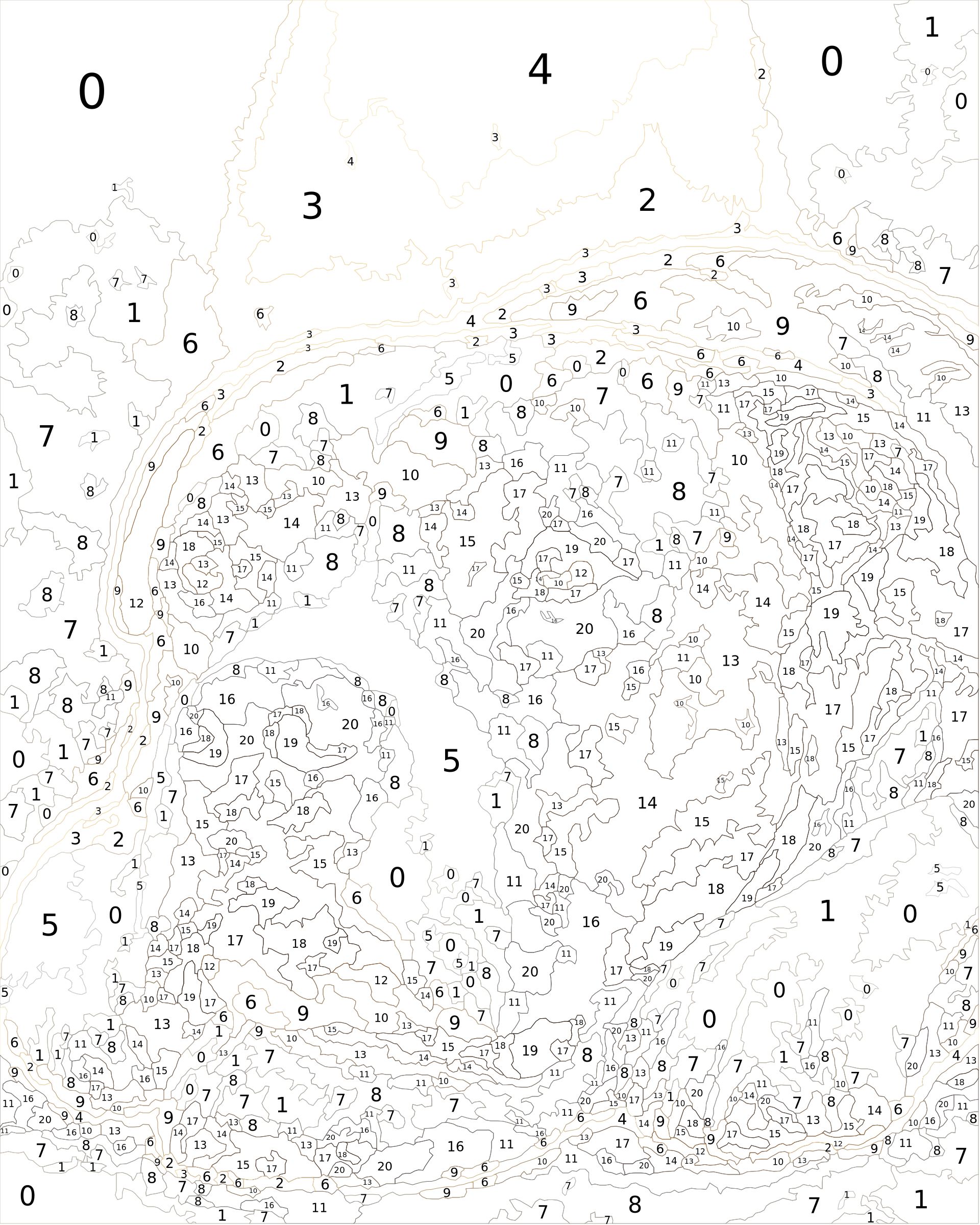 Custom Paint By Numbers Kit