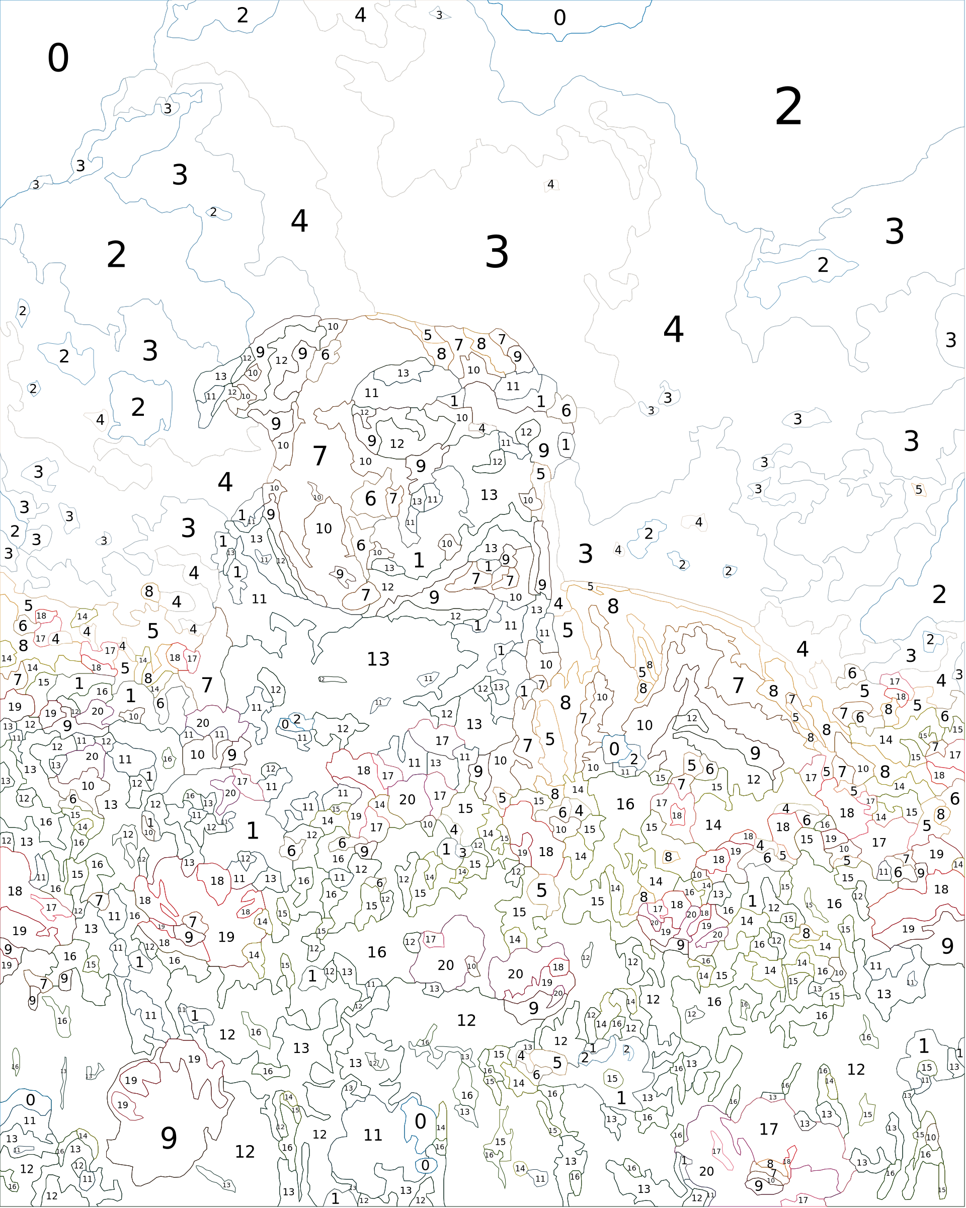Custom Paint By Numbers Kit