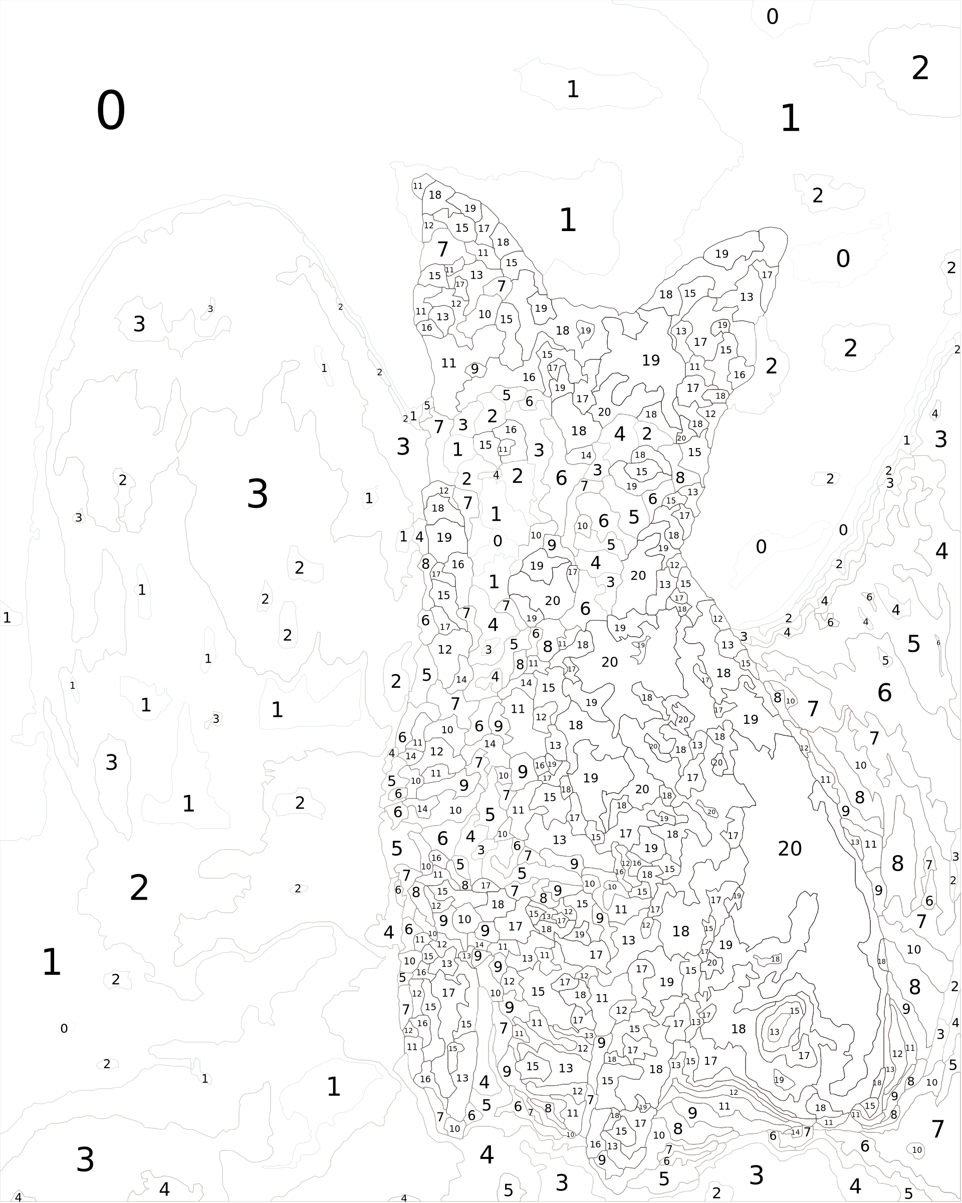 Custom Paint By Numbers Kit