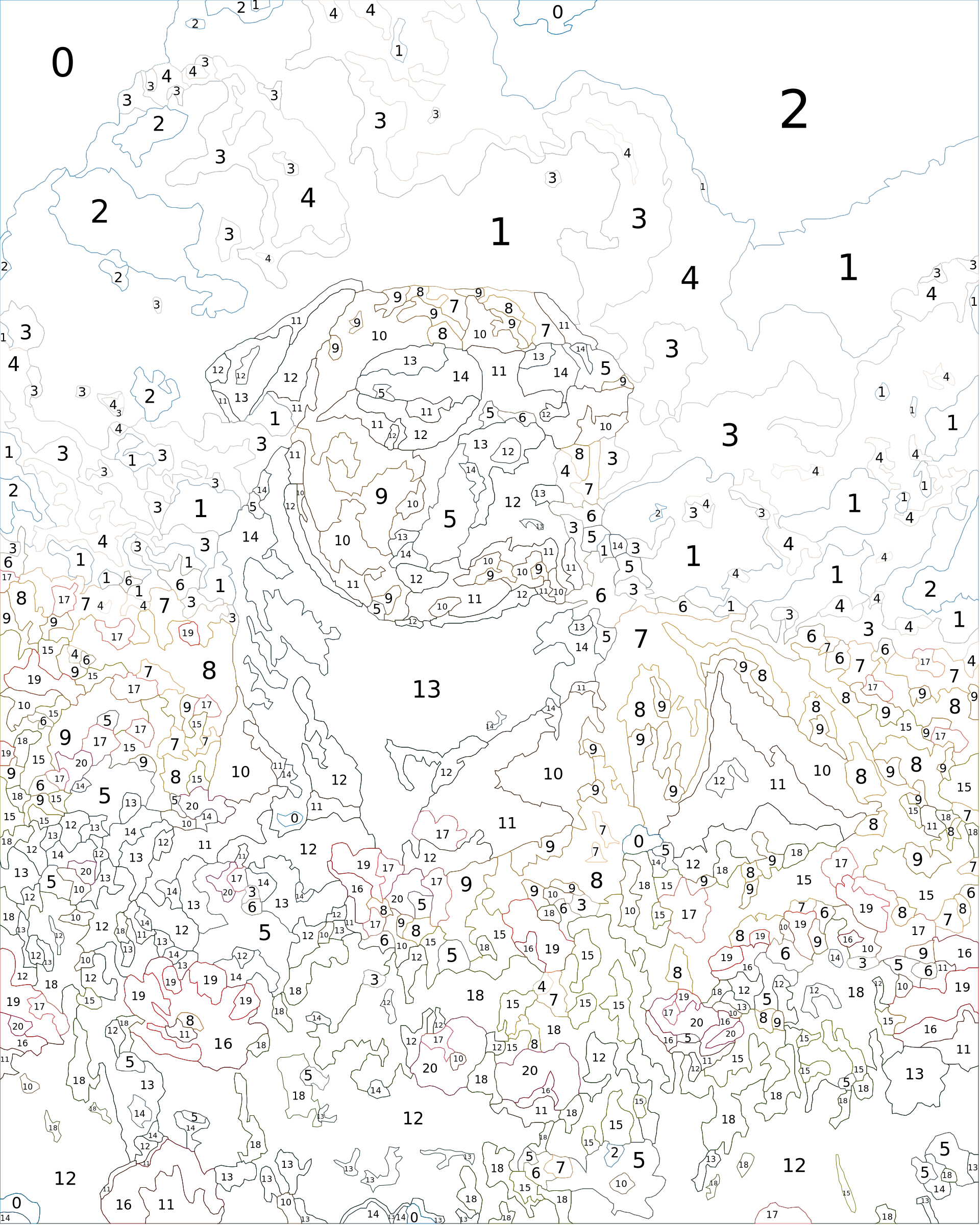 Custom Paint By Numbers Kit