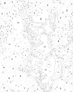 Custom Paint By Numbers Kit