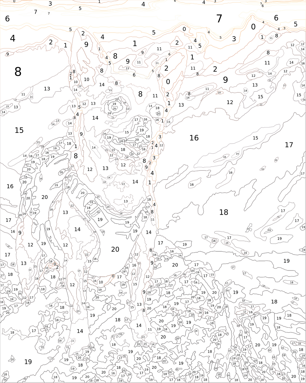 Custom Paint By Numbers Kit - *Non-Harness Photo for Production*