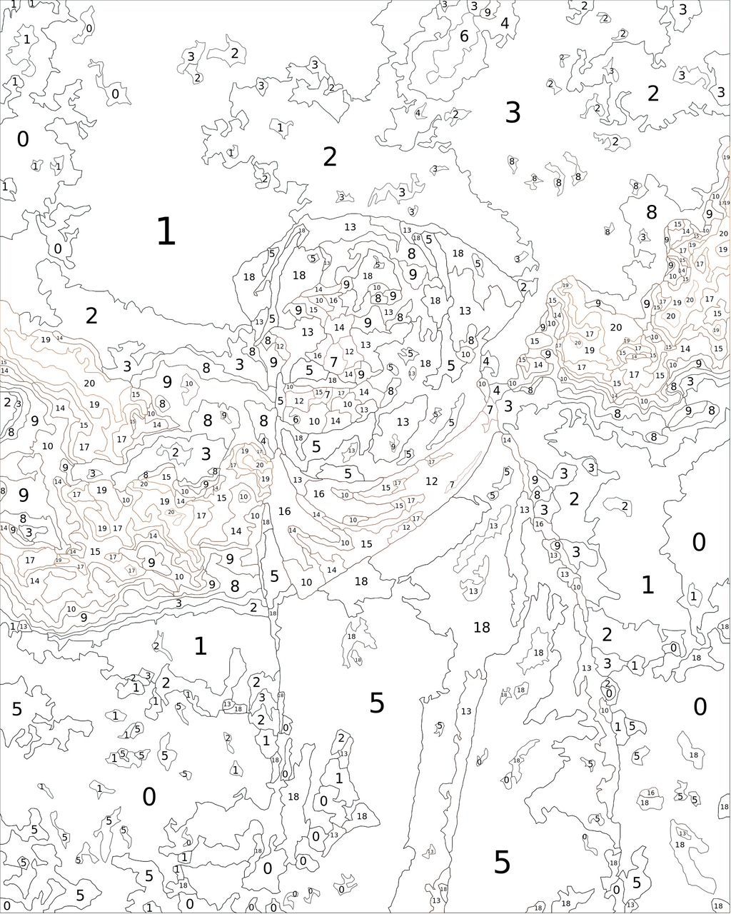 Custom Paint By Numbers Kit
