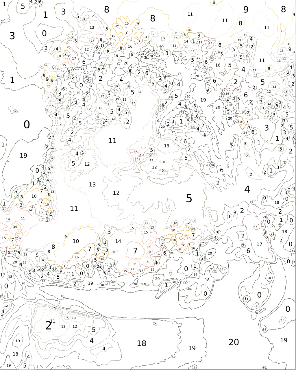 Custom Paint By Numbers Kit