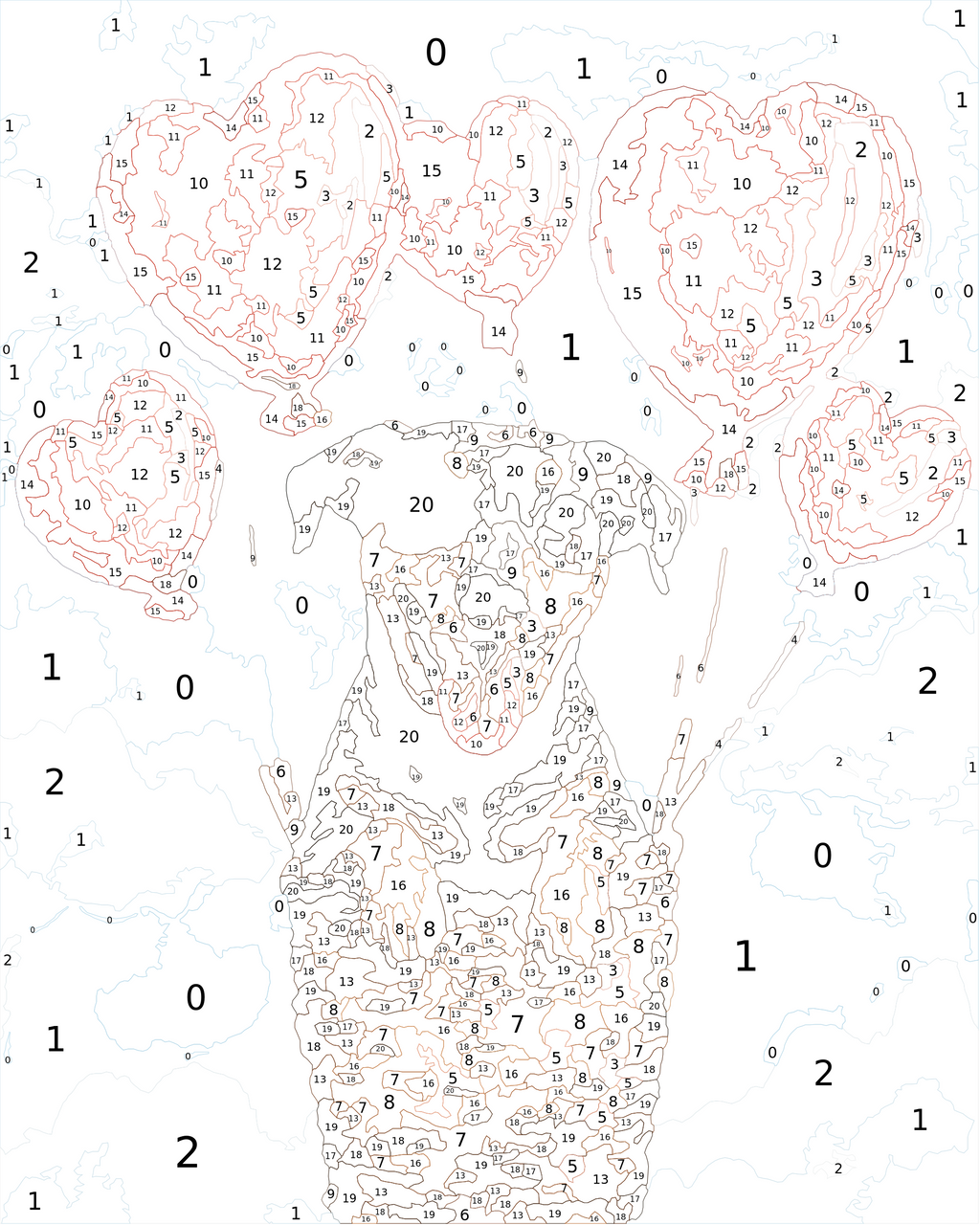 Custom Paint By Numbers Kit