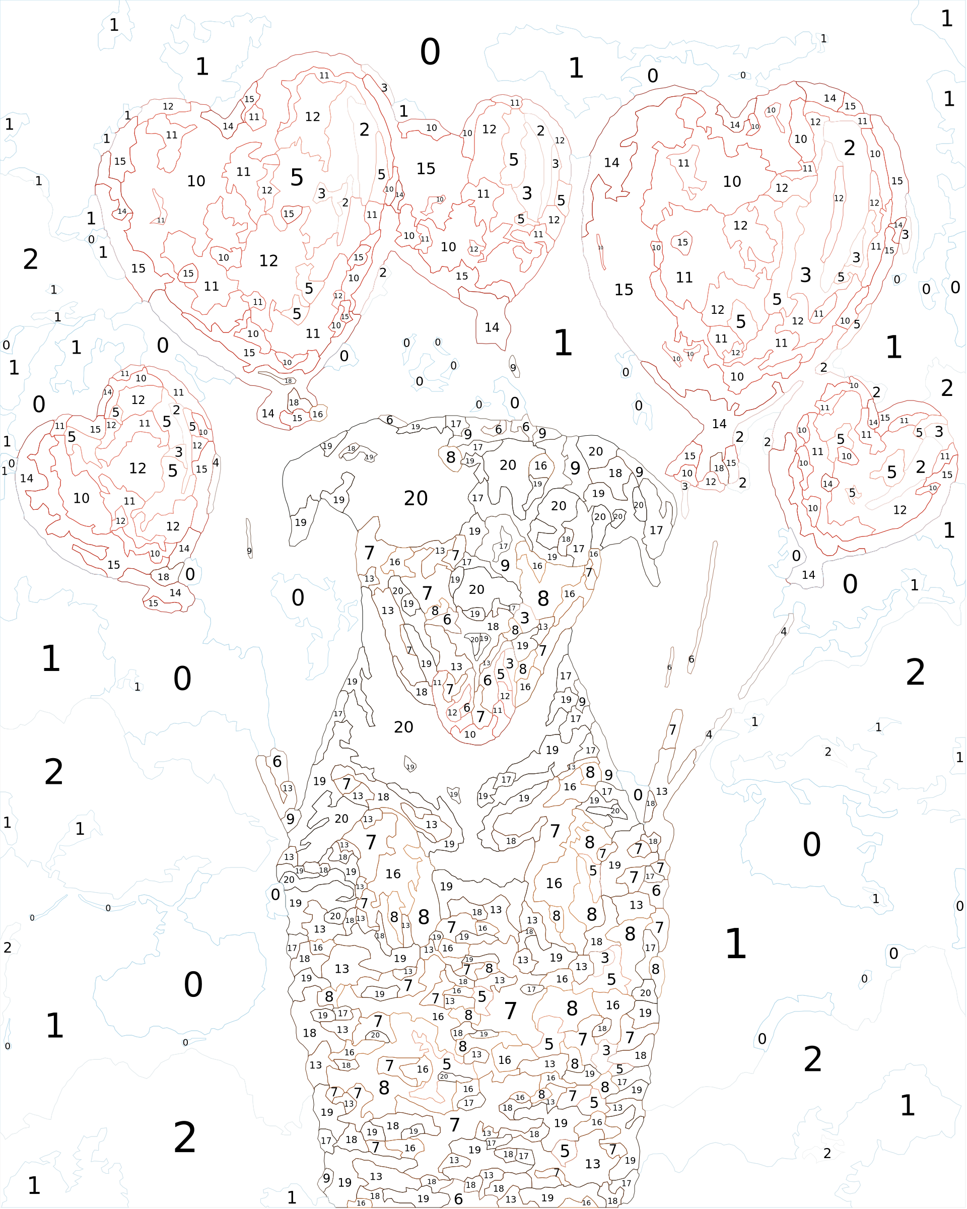Custom Paint By Numbers Kit