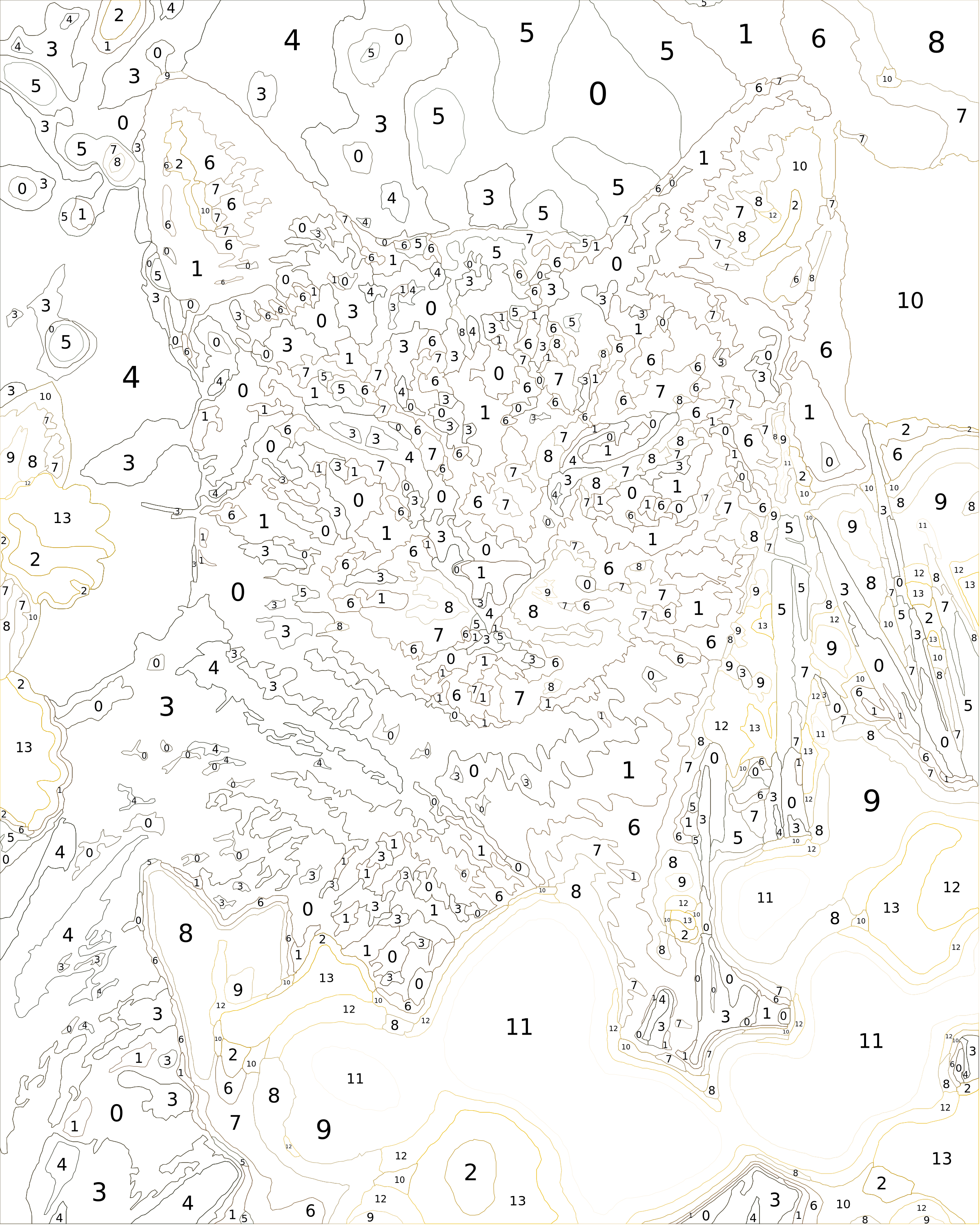 Golden Daffodil Gaze