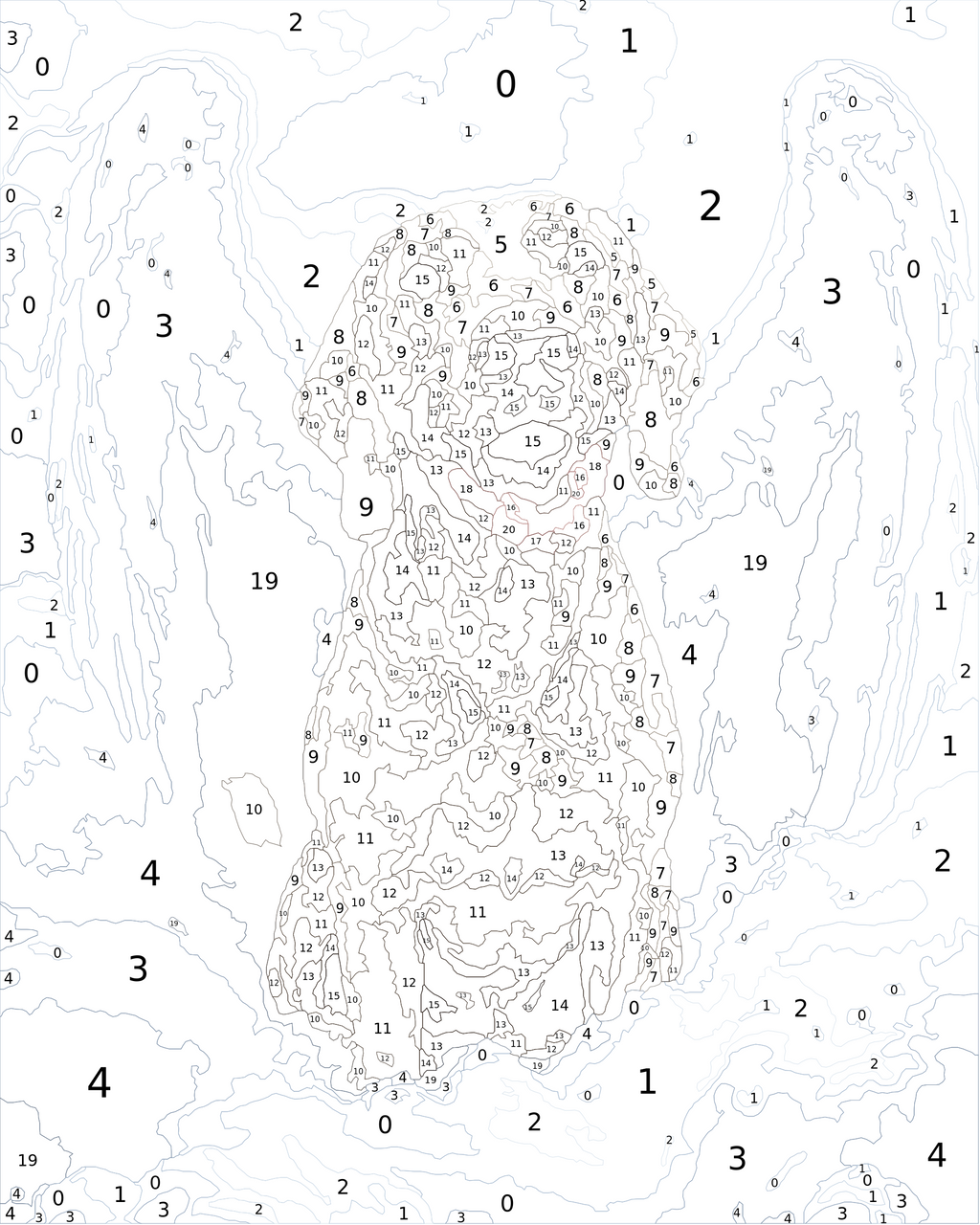 Custom Paint By Numbers Kit