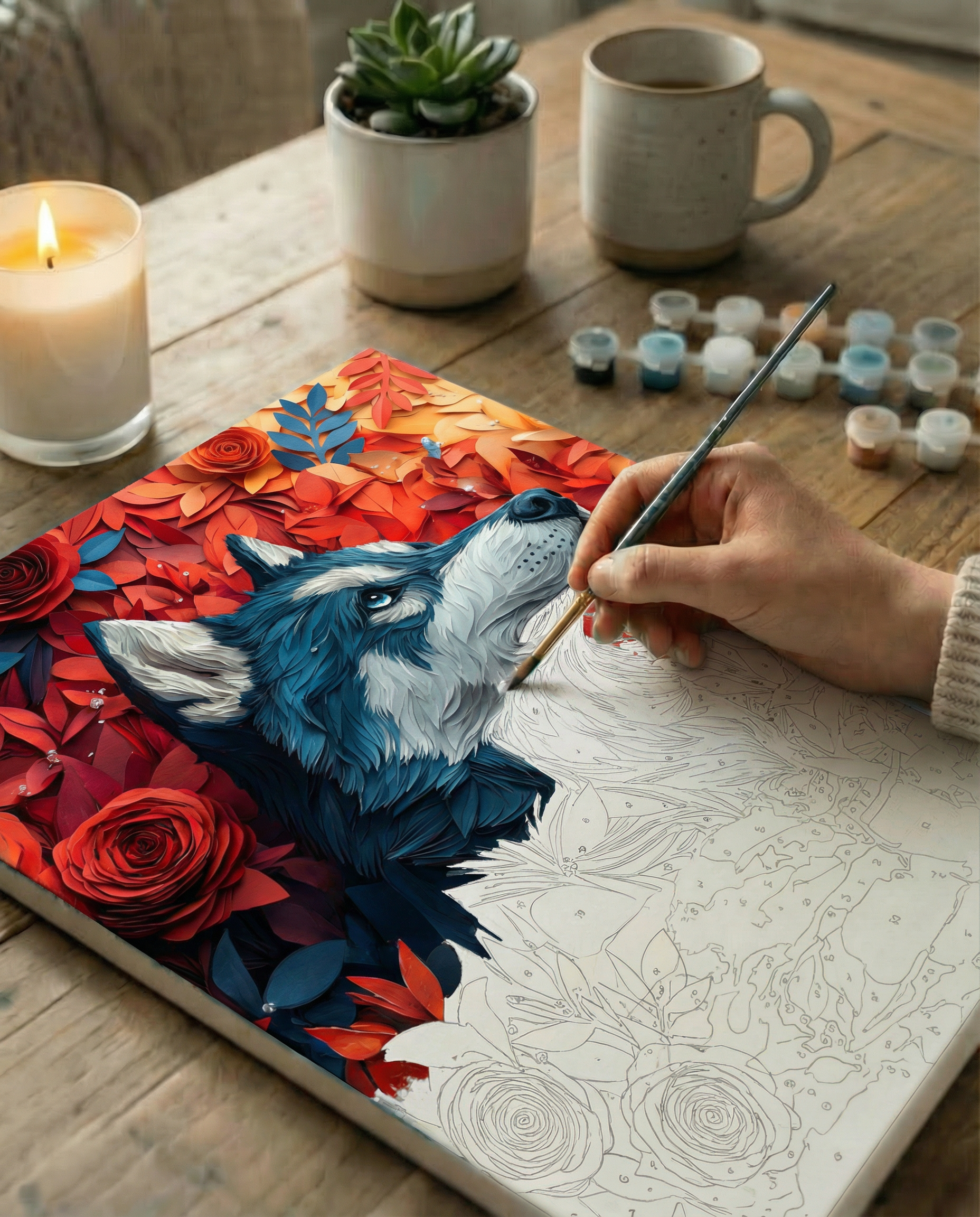 Floral Paper Bloom