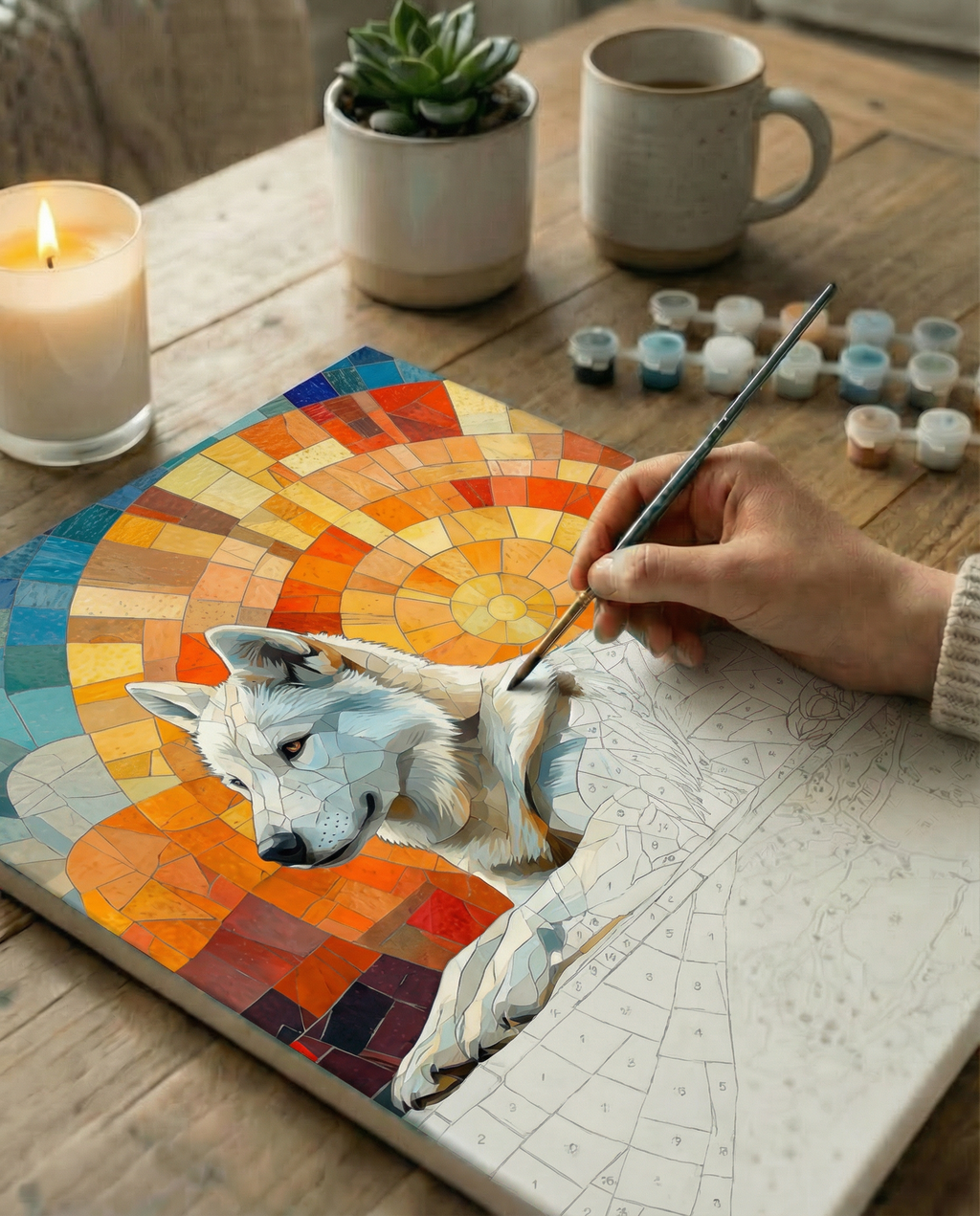 Mosaic Sunset Dream