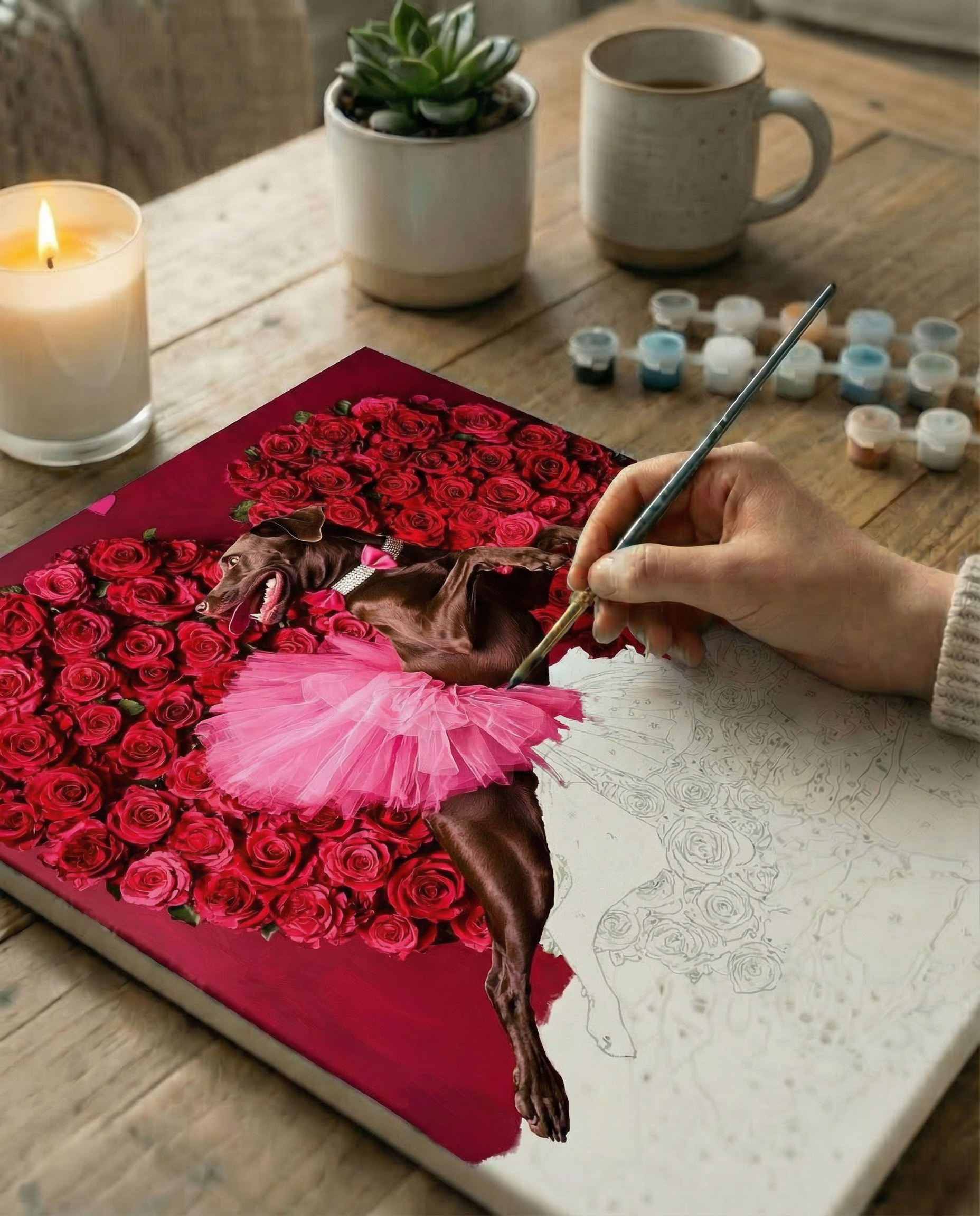 Tutu Rose Valentine