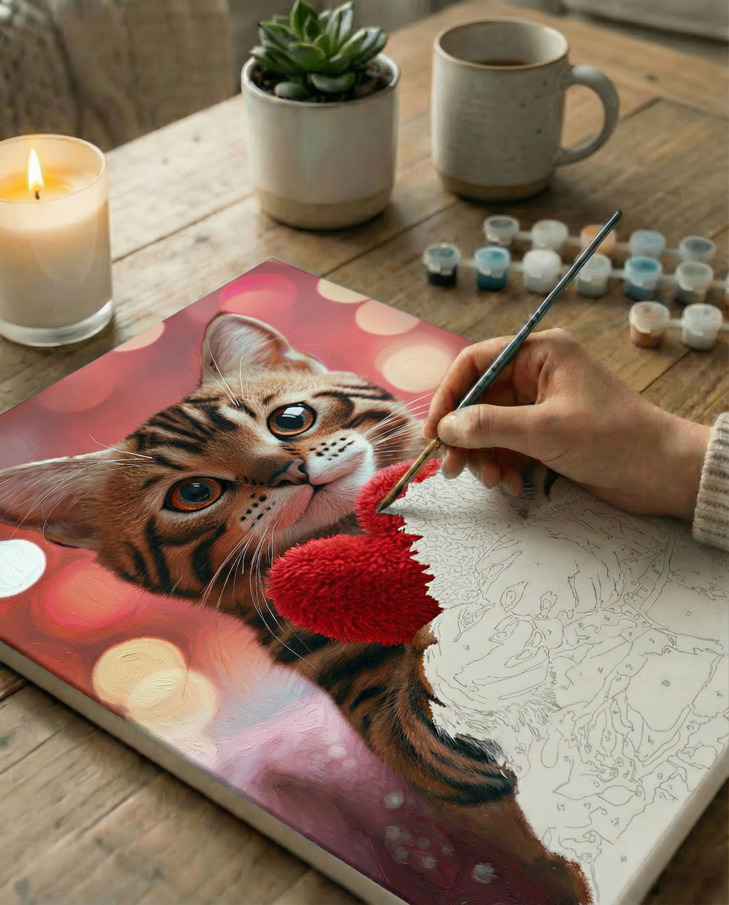 Valentine Heart Holder