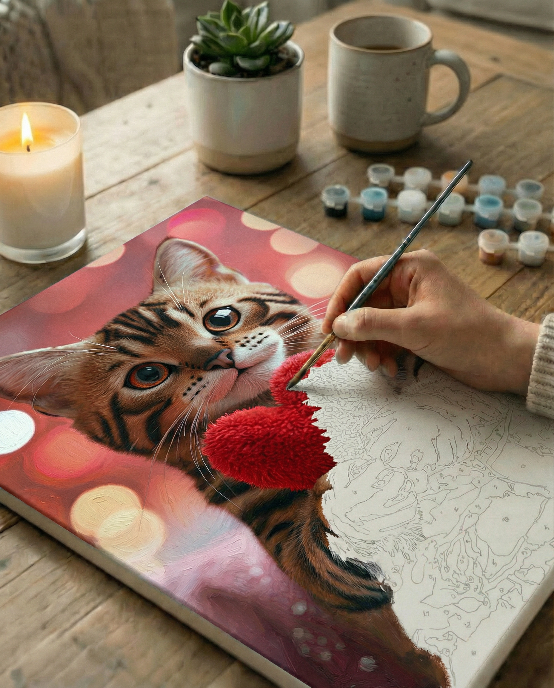 Valentine Heart Holder