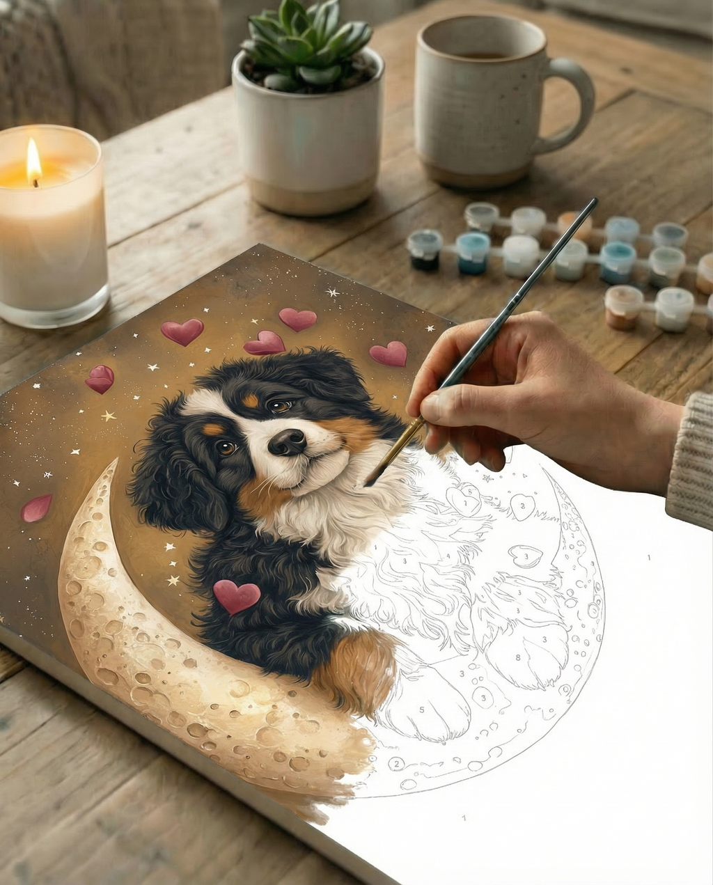 Moonlit Heart Pup