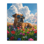 Canvas straight-on