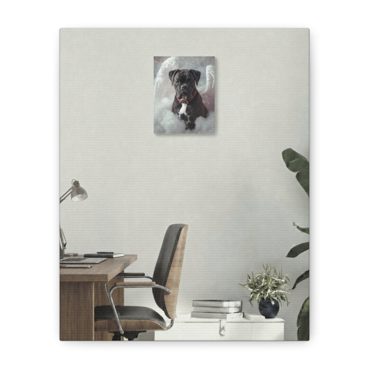 Canvas straight-on