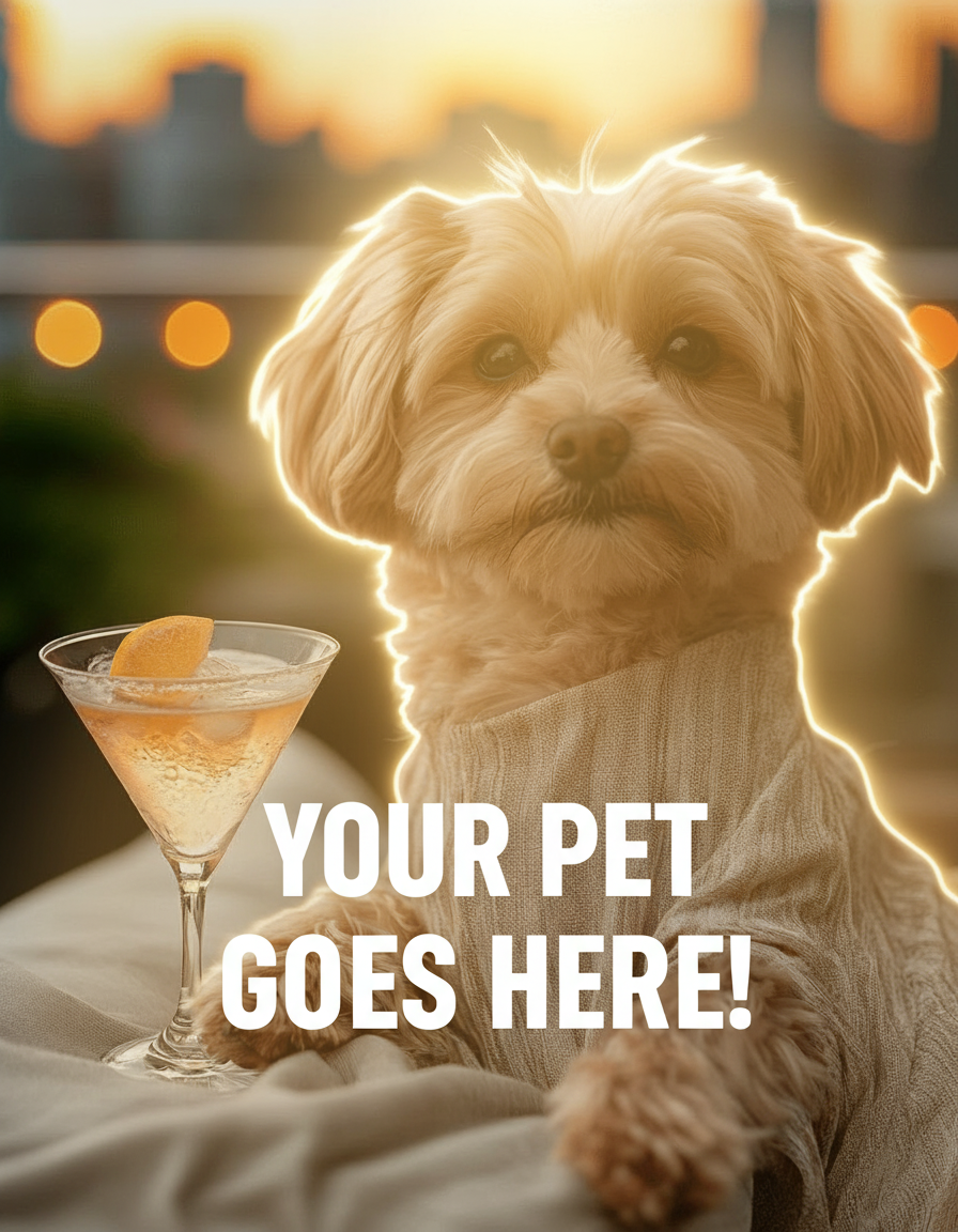 Sunset Martini Mood