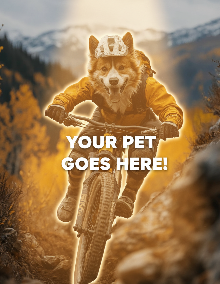 Trailblazing Biker