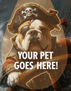 Pirate Captain Pup