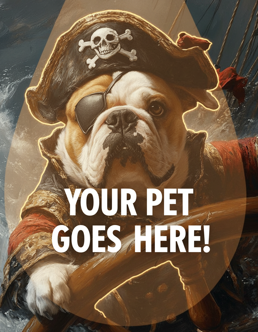 Pirate Captain Pup