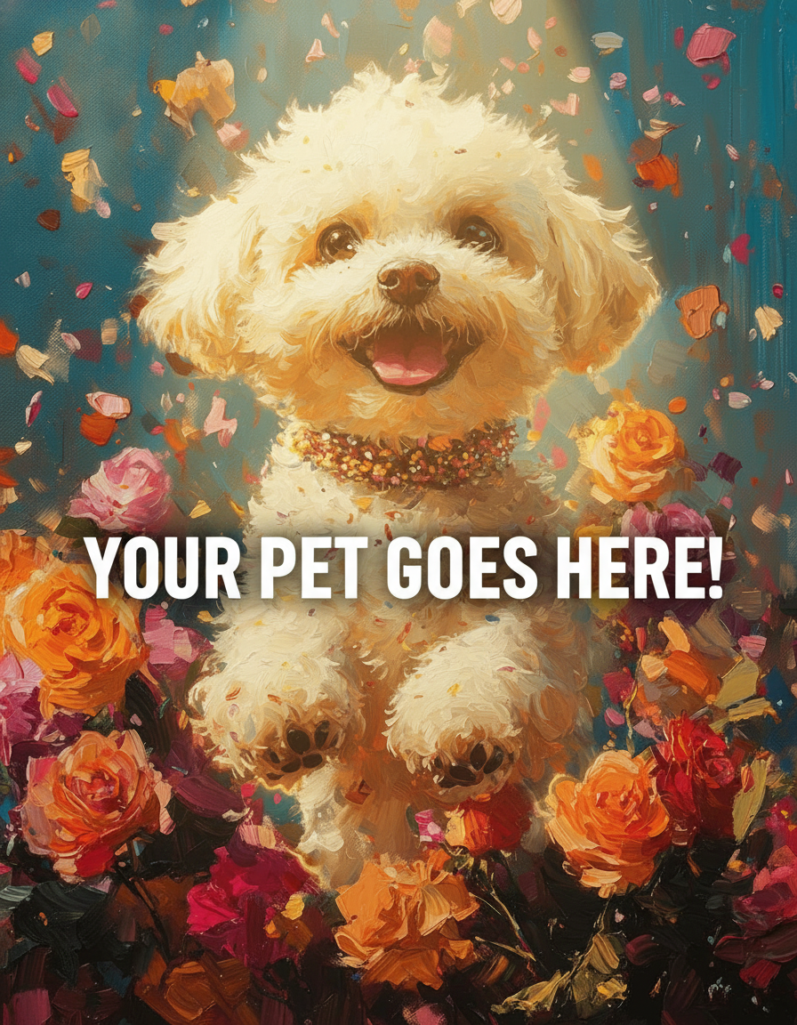 Confetti Blossom Pup