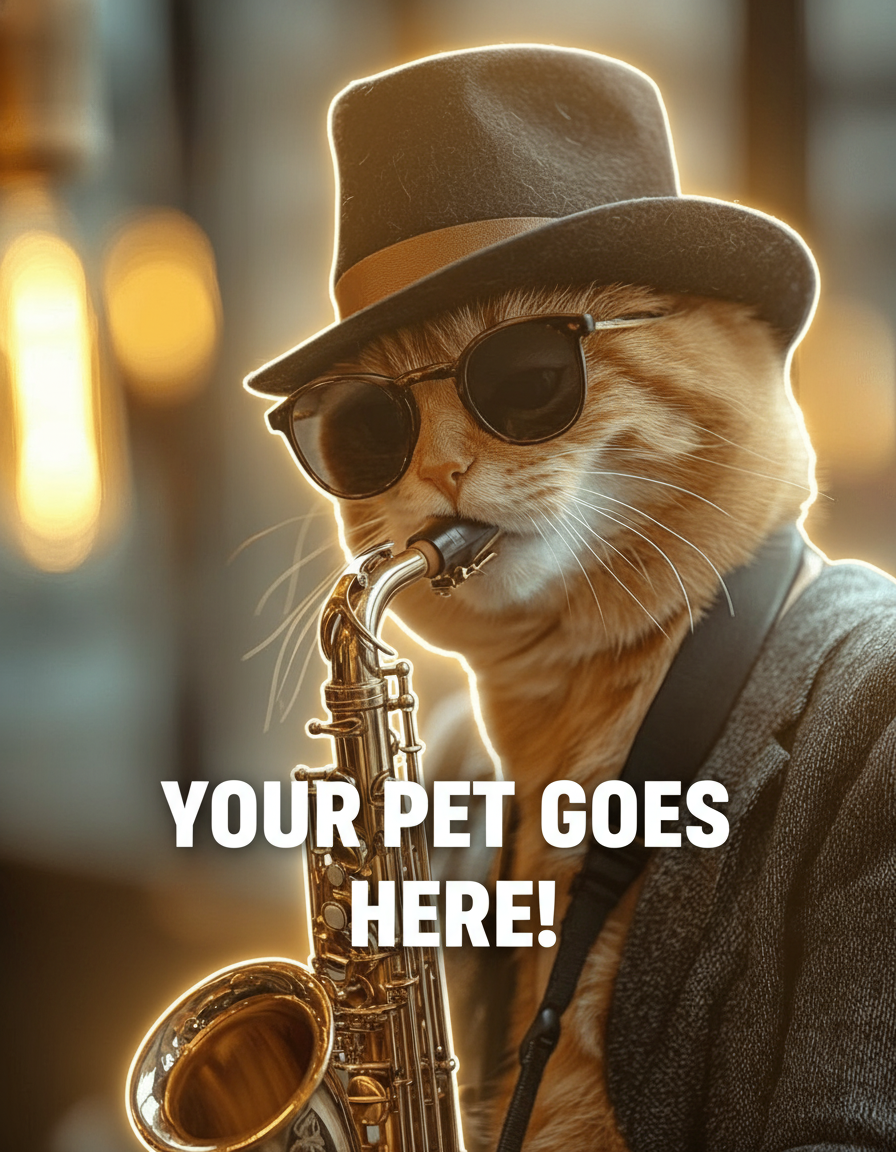 Jazz Club Cool Cat