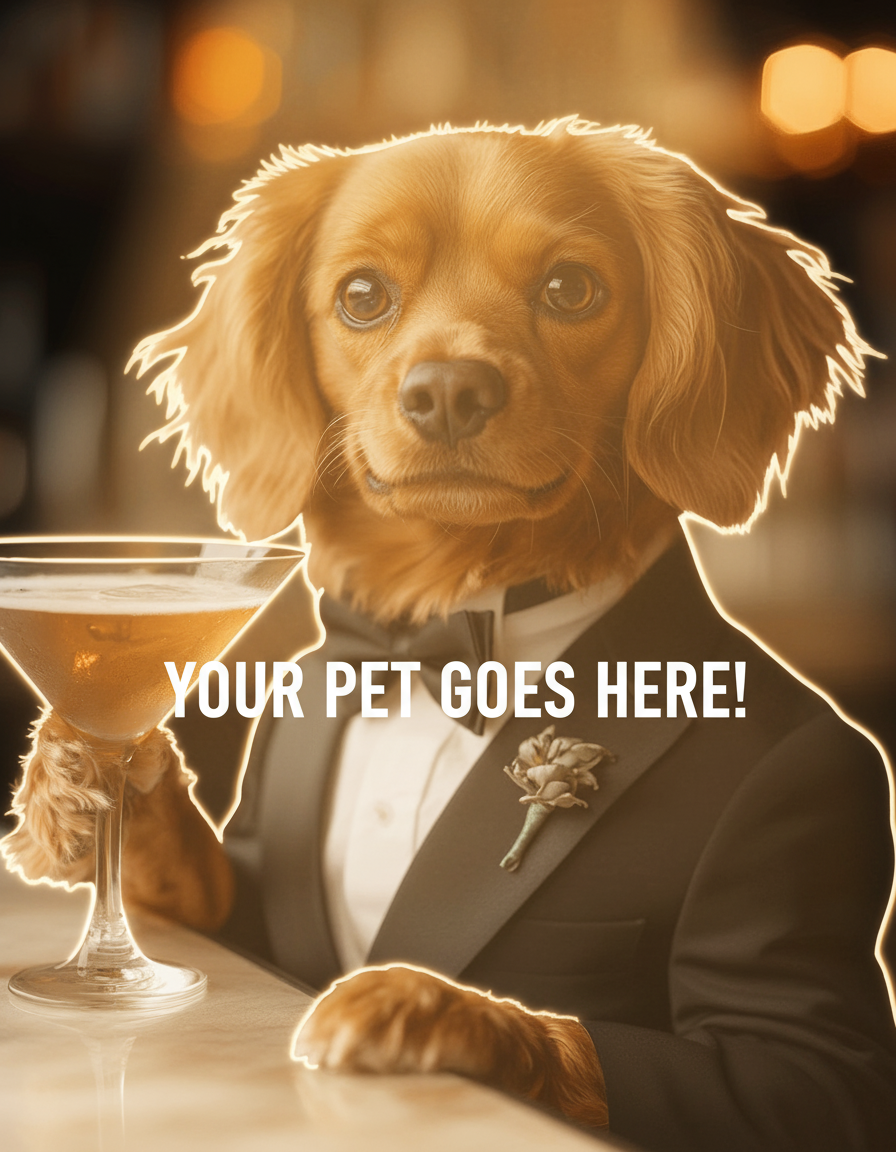 Martini At The Bar