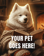 Fireplace Bookworm