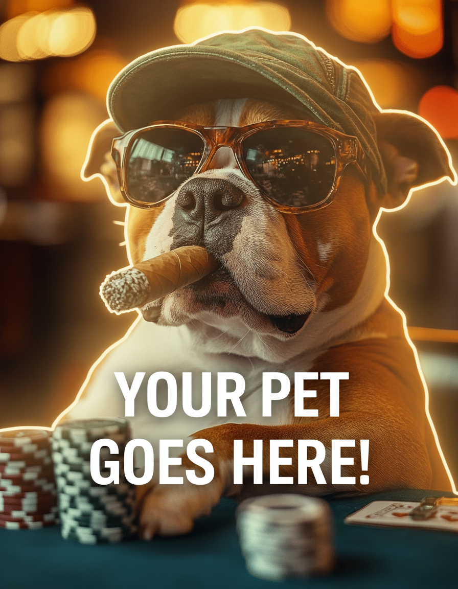 Poker Face Pup