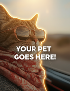 Road Trip Cool Cat