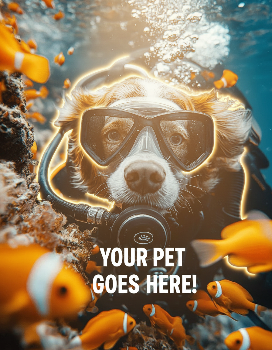 Scuba Adventure Paint By Numbers Kit