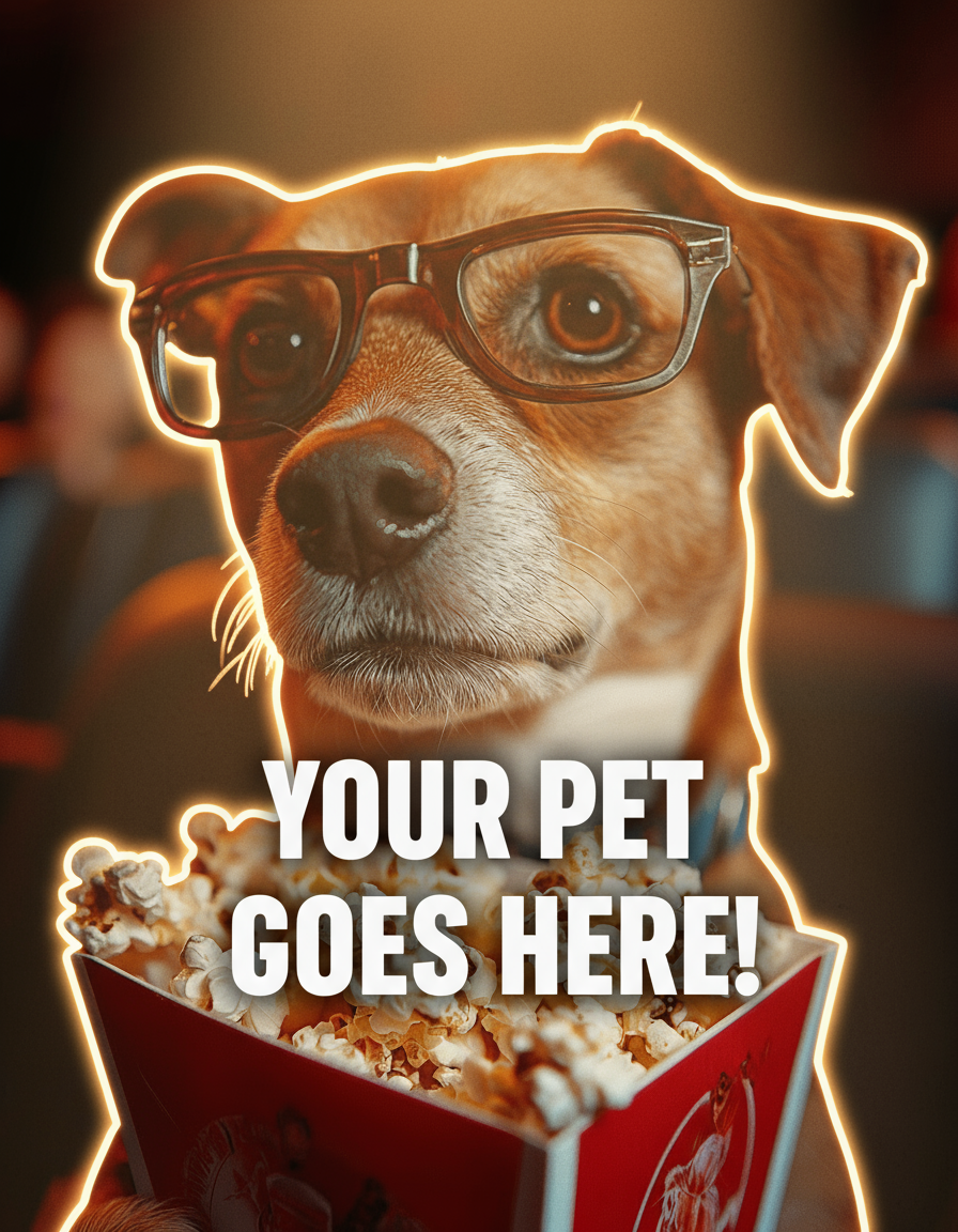 Cinematic Popcorn Watcher