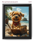 Canvas Print 8x10 Framed Black